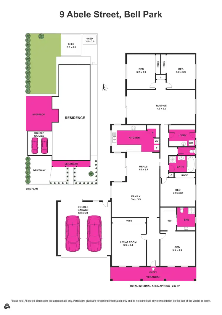 Floorplan of Homely house listing, 9 Abele Street, Bell Park VIC 3215