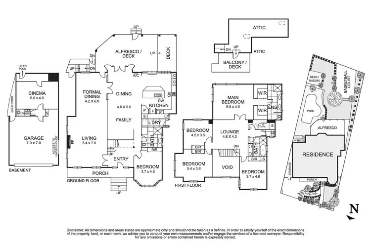 Floorplan of Homely house listing, 28 Andrew Crescent, Croydon South VIC 3136