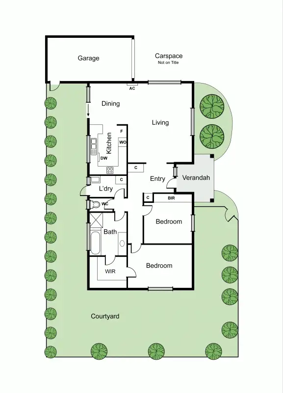 Floorplan of Homely unit listing, 5/19 Beena Avenue, Carnegie VIC 3163
