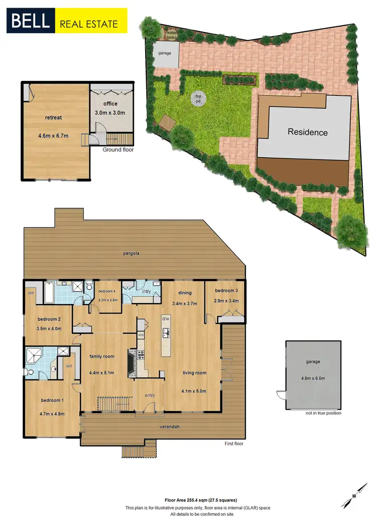 Floorplan of Homely house listing, 232 Monbulk Road, Monbulk VIC 3793