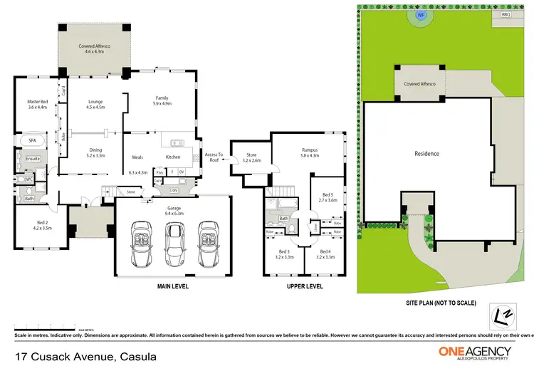 Floorplan of Homely house listing, 17 Cusack Avenue, Casula NSW 2170