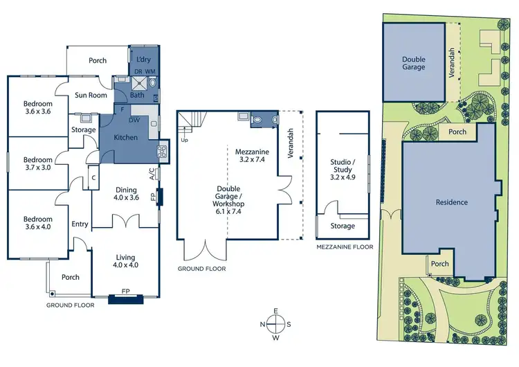 Floorplan of Homely house listing, 168 Melville Road, Pascoe Vale South VIC 3044