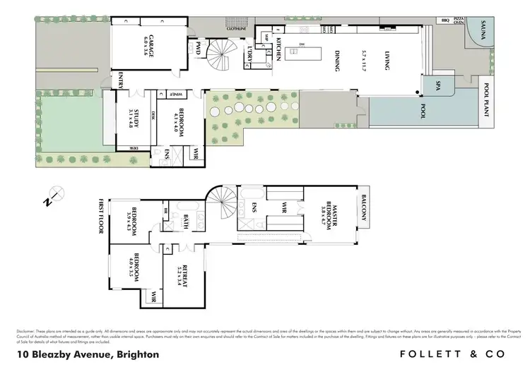 Floorplan of Homely house listing, 4/693 Bleazby Avenue, Brighton VIC 3186
