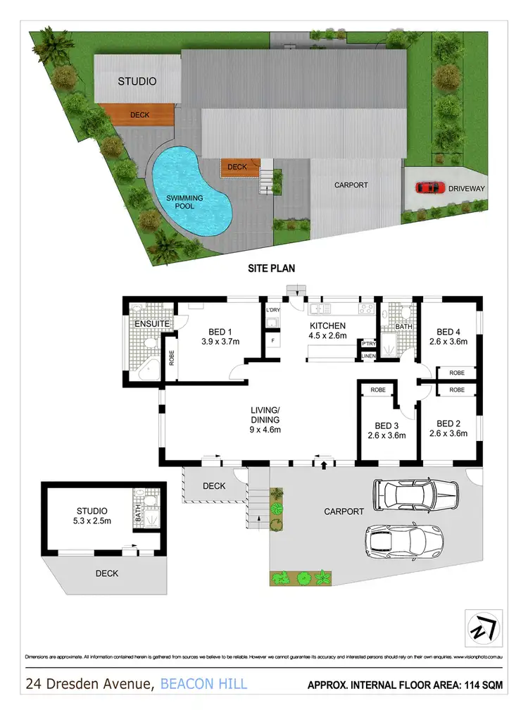 Floorplan of Homely house listing, 24 Dresden Avenue, Beacon Hill NSW 2100