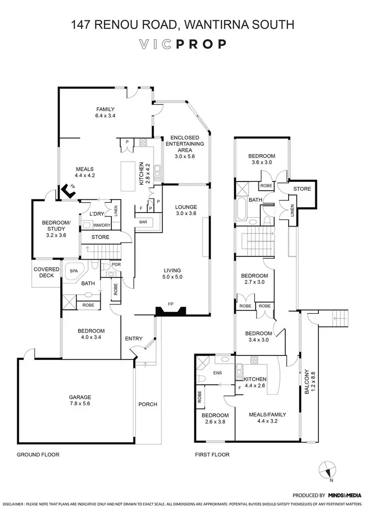 Floorplan of Homely house listing, 147 Renou Road, Wantirna South VIC 3152