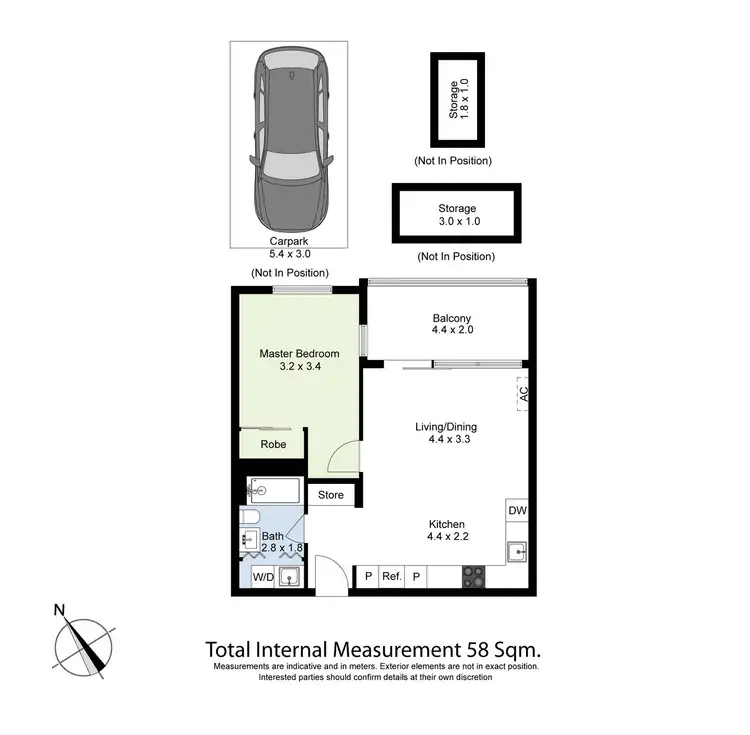 Floorplan of Homely apartment listing, 13/42 Kororoit Creek Road, Williamstown North VIC 3016