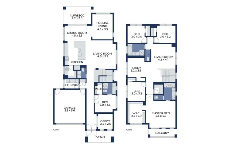 Floorplan of Homely house listing, 23 Berry Street, Box Hill North VIC 3129