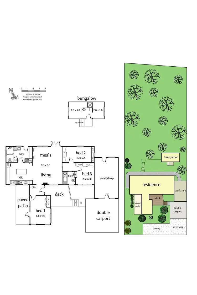 Floorplan of Homely house listing, 18 Mitchell Avenue, Warrandyte VIC 3113