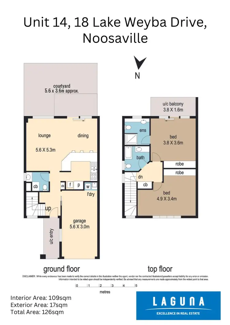 Floorplan of Homely unit listing, 14/18 Lake Weyba Drive, Noosaville QLD 4566