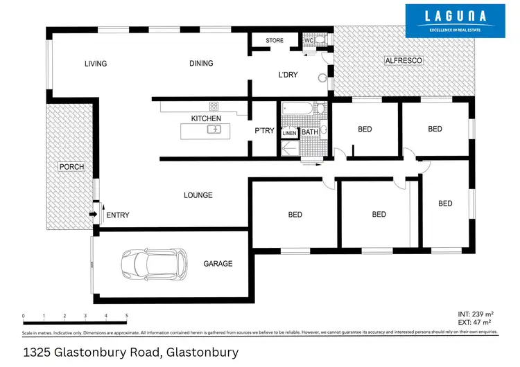 Floorplan of Homely rural property listing, 1325 Glastonbury Road, Glastonbury QLD 4570