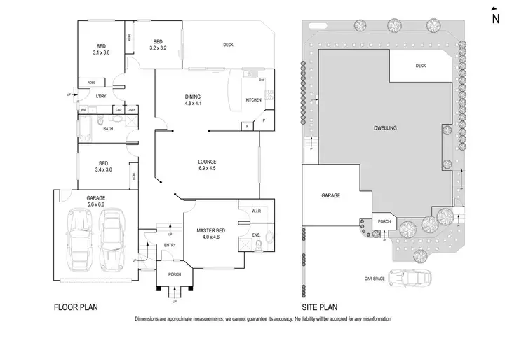 Floorplan of Homely house listing, 95A Wood Street, Templestowe VIC 3106