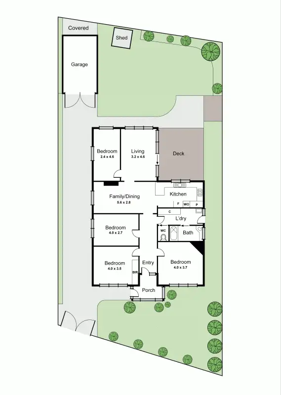 Floorplan of Homely house listing, 86 Grange Road, Carnegie VIC 3163