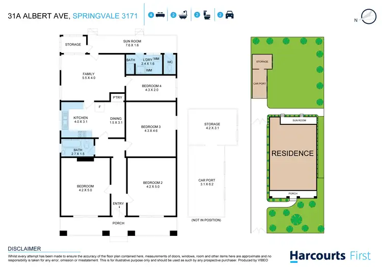 Floorplan of Homely house listing, 31A Albert Avenue, Springvale VIC 3171