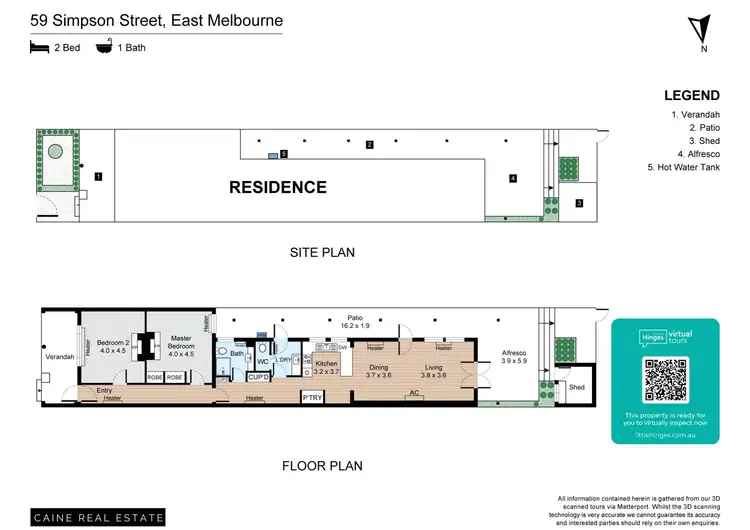 Floorplan of Homely house listing, 59 Simpson Street, East Melbourne VIC 3002