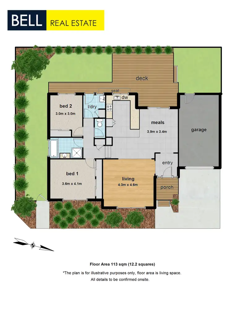 Floorplan of Homely unit listing, 18/27 Canterbury Road, Montrose VIC 3765