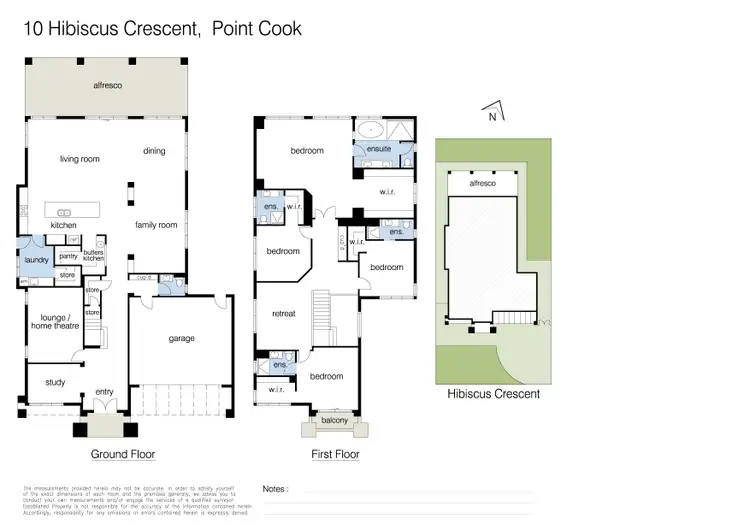 Floorplan of Homely house listing, 10 Hibiscus Crescent, Point Cook VIC 3030