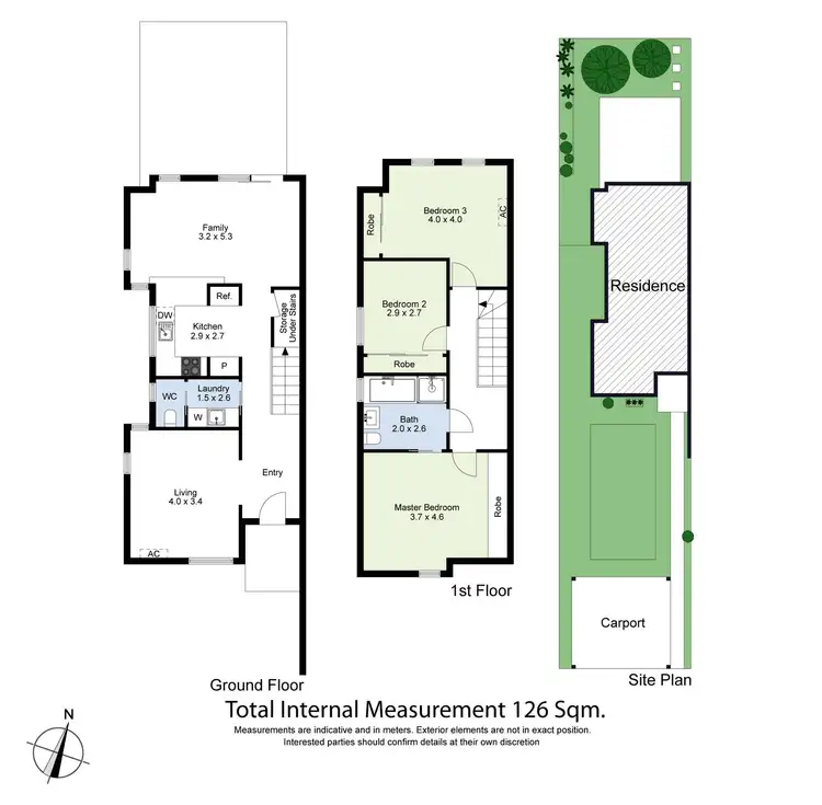 Floorplan of Homely townhouse listing, 1/202 Stephen Street, Yarraville VIC 3013