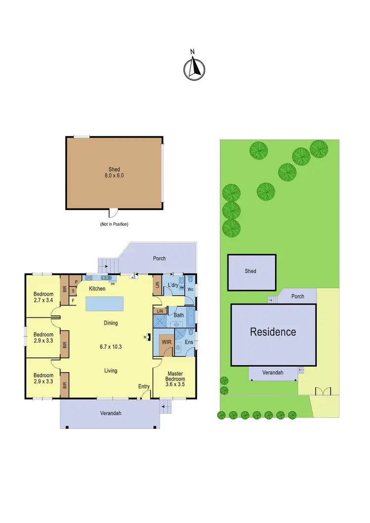 Floorplan of Homely house listing, 22 Affleck Street, Wandong VIC 3758
