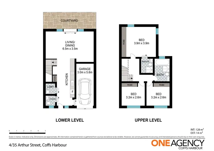 Floorplan of Homely townhouse listing, 4/35 Arthur Street, Coffs Harbour NSW 2450