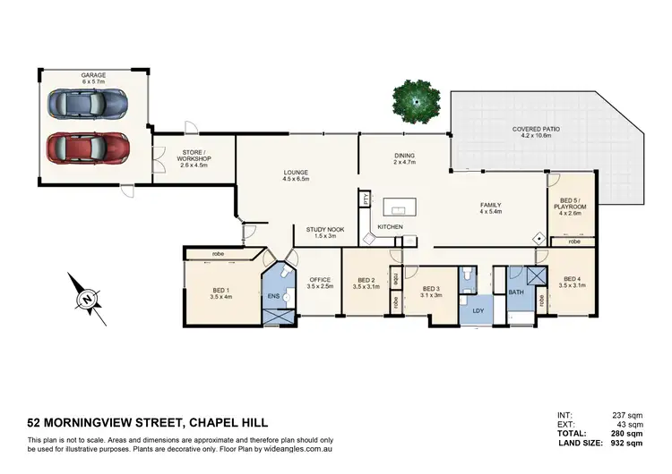Floorplan of Homely house listing, 839/100 Morningview Street, Chapel Hill QLD 4069