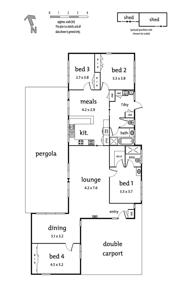 Floorplan of Homely house listing, 22 Leslie Grove, Ringwood North VIC 3134