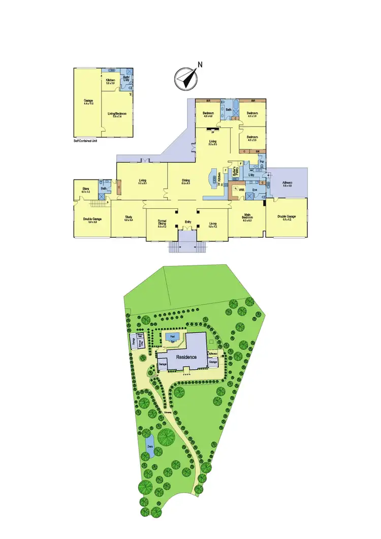 Floorplan of Homely house listing, 3 Red Box Court, Yarrambat VIC 3091