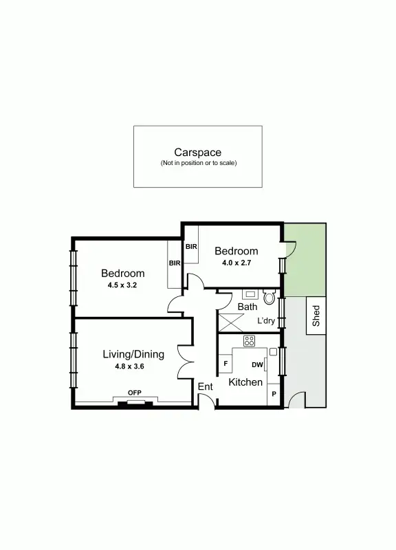 Floorplan of Homely apartment listing, 5/2A Ravens Grove, St Kilda East VIC 3183