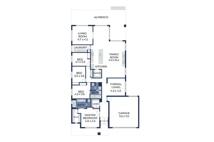 Floorplan of Homely house listing, 17 Baratta Street, Blackburn South VIC 3130