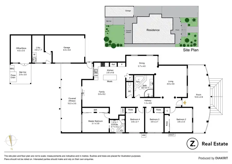 Floorplan of Homely house listing, 10 Simon Street, Clayton South VIC 3169