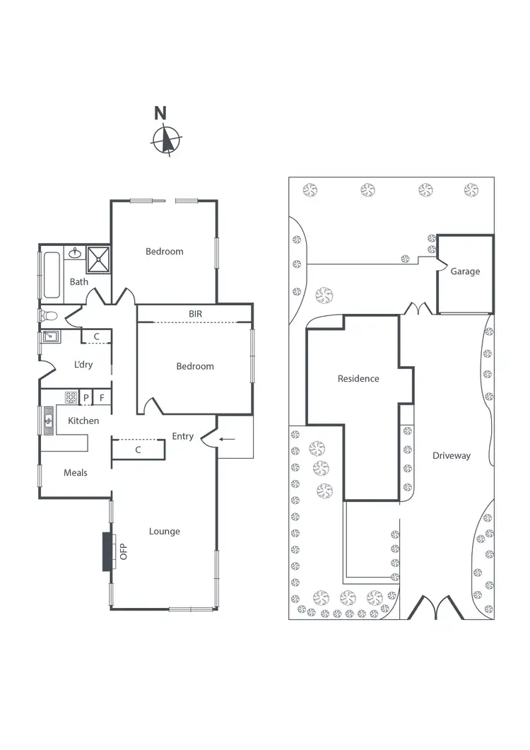 Floorplan of Homely house listing, 723 South Road, Bentleigh East VIC 3165