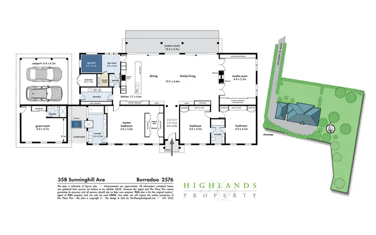 Floorplan of Homely house listing, 35B Sunninghill Avenue, Burradoo NSW 2576