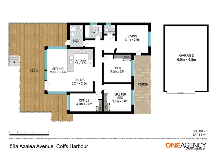 Floorplan of Homely house listing, 58a Azalea Avenue, Coffs Harbour NSW 2450