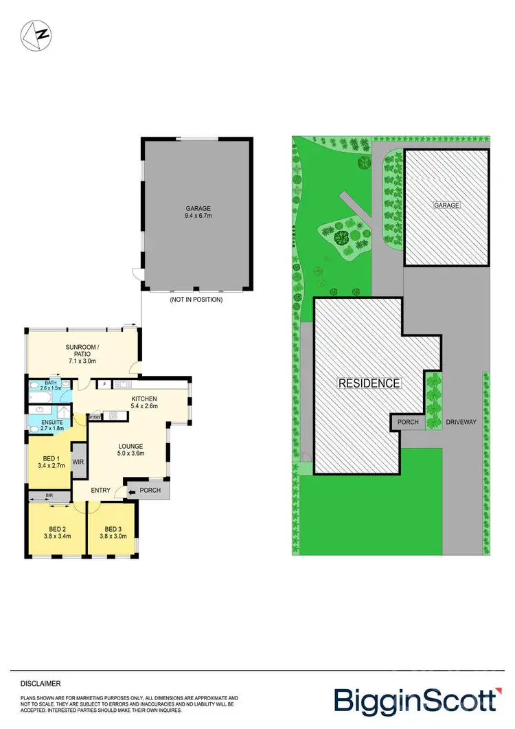 Floorplan of Homely house listing, 14 Mauger Street, Wendouree VIC 3355