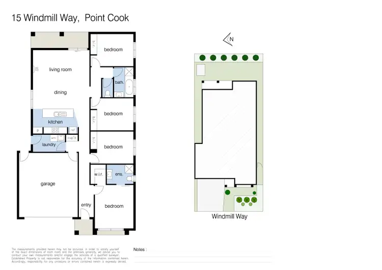 Floorplan of Homely house listing, 15 Windmill Way, Point Cook VIC 3030