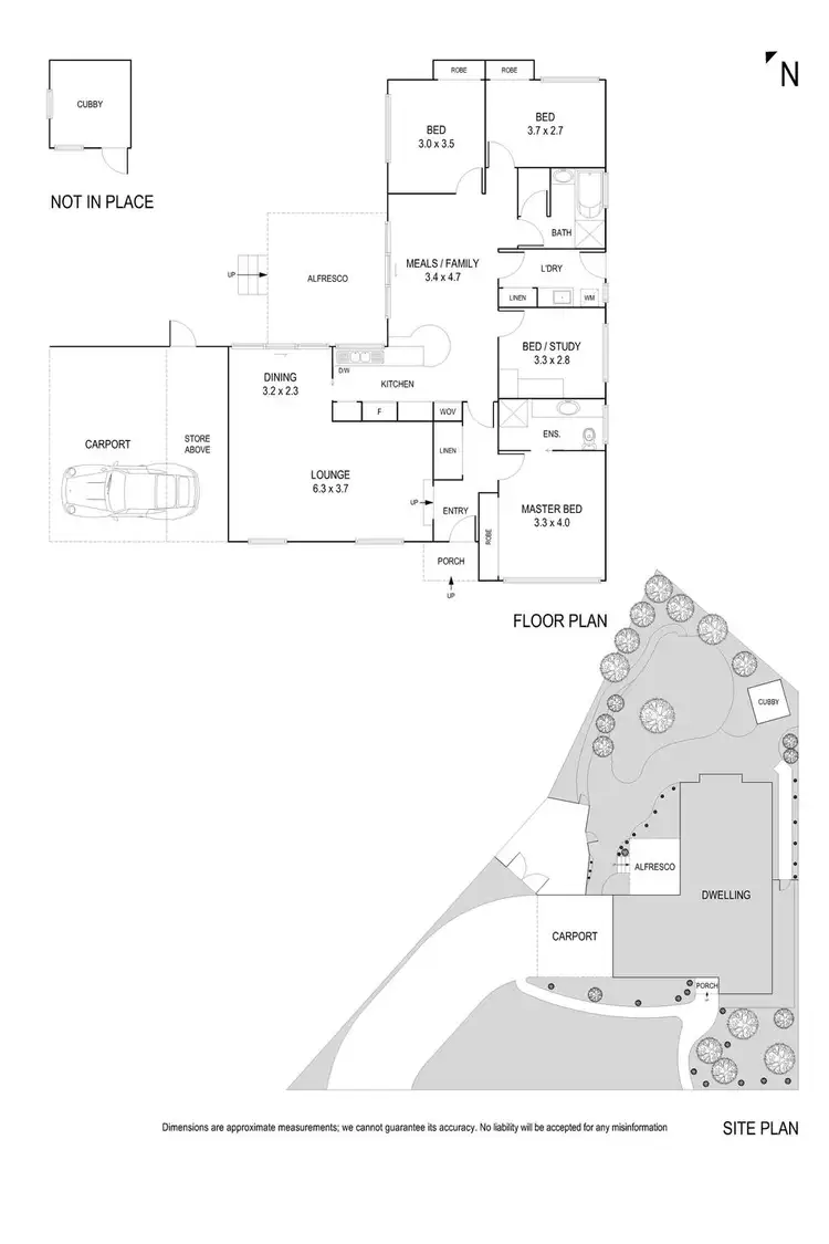 Floorplan of Homely house listing, 25 Floriston Grove, Eltham VIC 3095