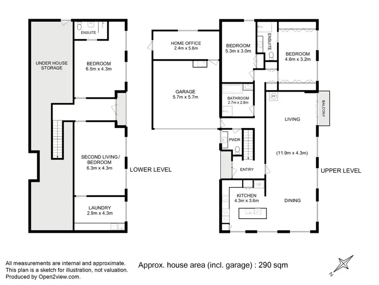 Floorplan of Homely house listing, 55 Lipscombe Avenue, Sandy Bay TAS 7005
