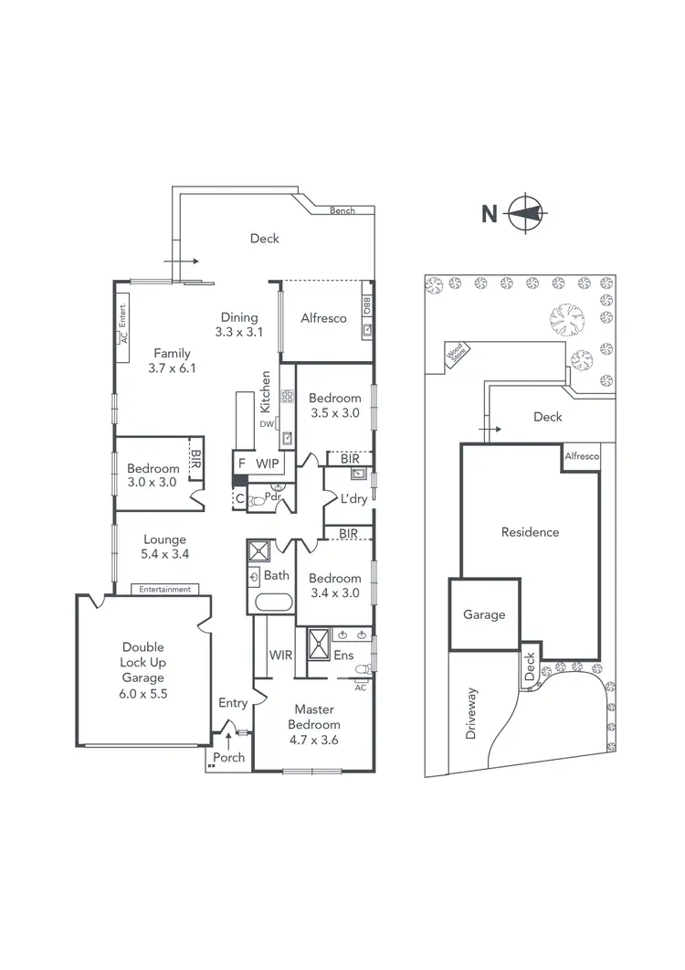 Floorplan of Homely house listing, 7 Balook Street, Rye VIC 3941