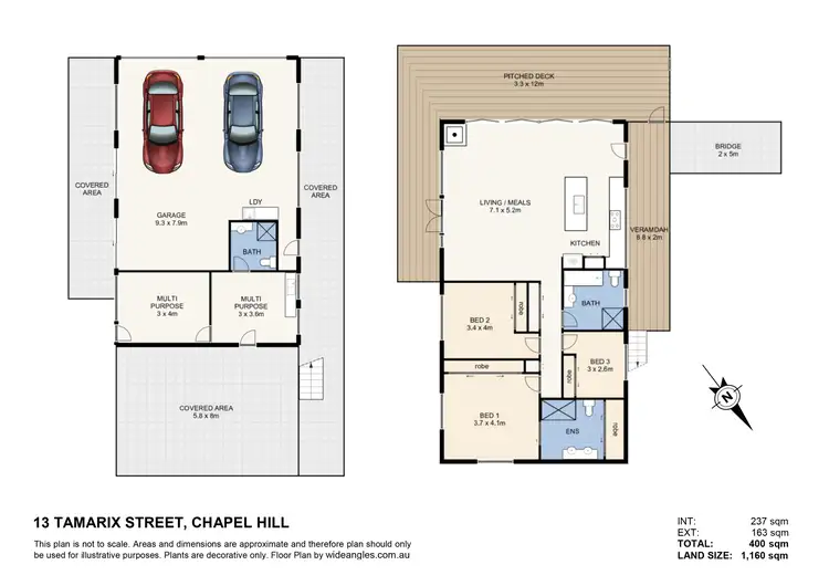 Floorplan of Homely house listing, 13 Tamarix Street, Chapel Hill QLD 4069