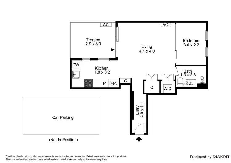 Floorplan of Homely apartment listing, 209/122 Ormond Road, Elwood VIC 3184
