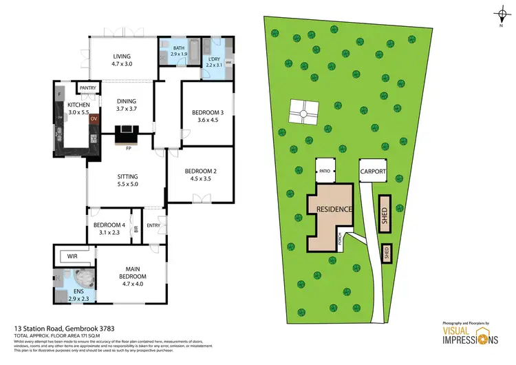 Floorplan of Homely house listing, 13 Station Road, Gembrook VIC 3783