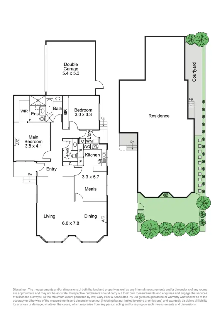 Floorplan of Homely unit listing, 1/92 Murray Street, Caulfield VIC 3162