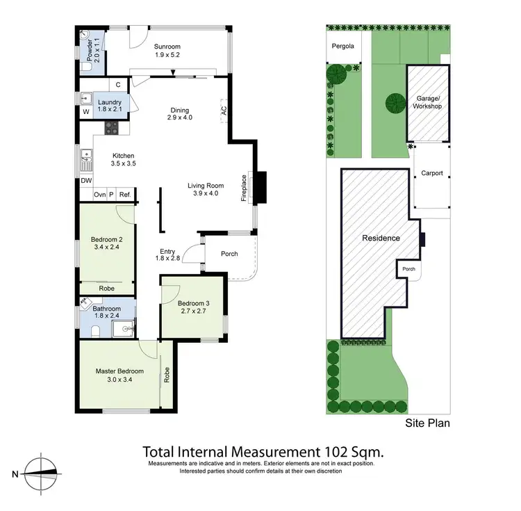 Floorplan of Homely house listing, 53 Wembley Avenue, Yarraville VIC 3013