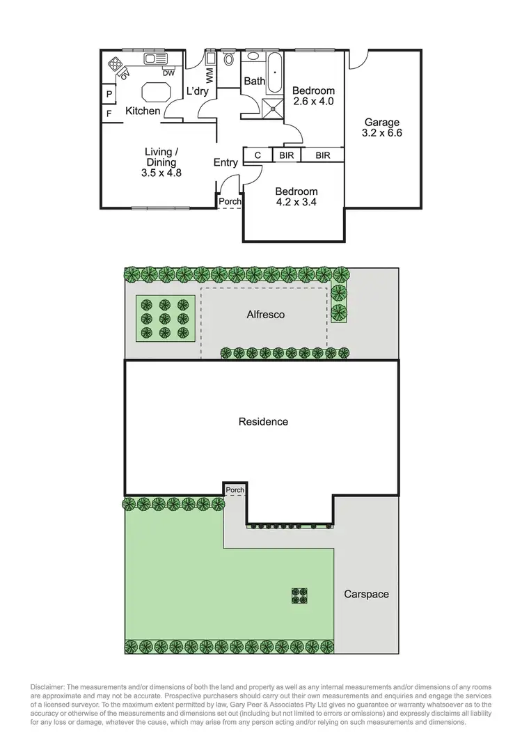 Floorplan of Homely villa listing, 2/2 Celia Street, Bentleigh East VIC 3165