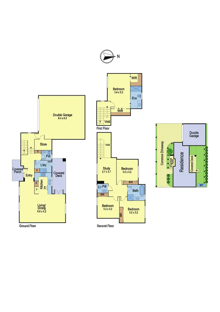 Floorplan of Homely house listing, 2/21 Elm Grove, Kew East VIC 3102