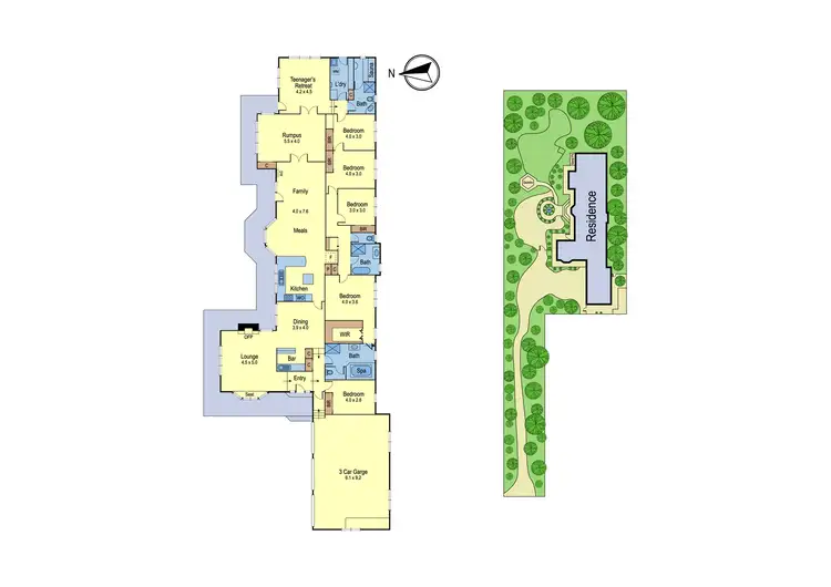 Floorplan of Homely house listing, 42 Zig Zag Road, Eltham VIC 3095