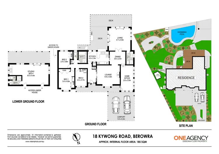 Floorplan of Homely house listing, 18 Kywong Road, Berowra NSW 2081