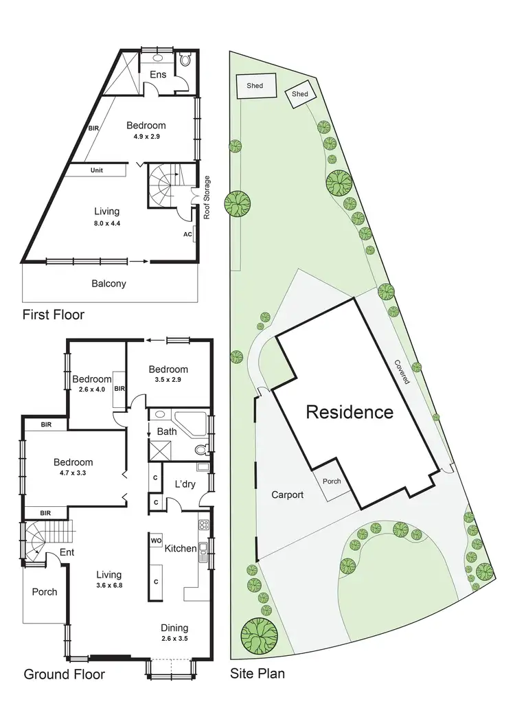 Floorplan of Homely house listing, 27 Holding Street, Beaumaris VIC 3193