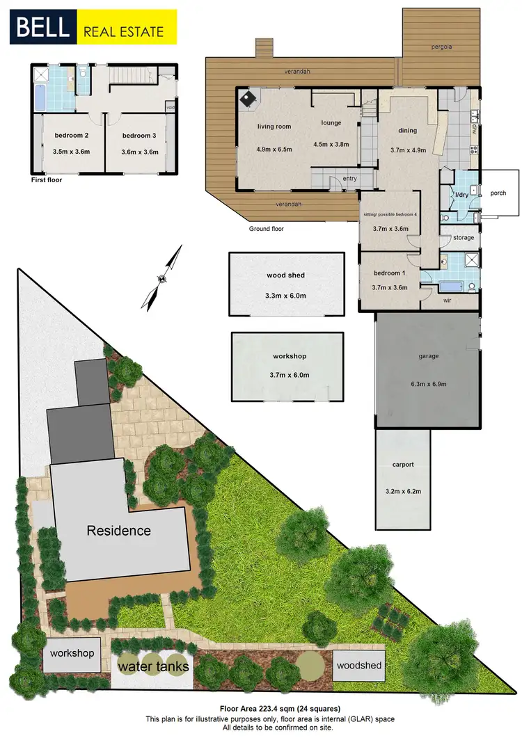 Floorplan of Homely house listing, 8 Stephen Avenue, Montrose VIC 3765