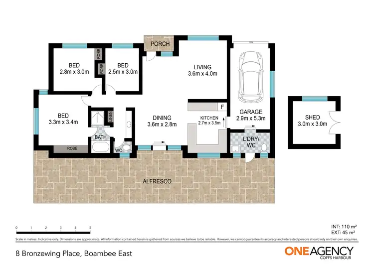 Floorplan of Homely house listing, 8 Bronzewing Place, Boambee East NSW 2452