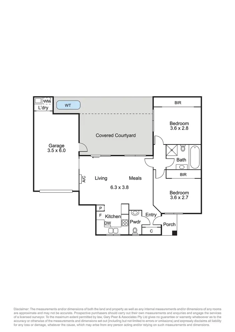 Floorplan of Homely villa listing, 3/7 Allanby Grove, Bentleigh East VIC 3165